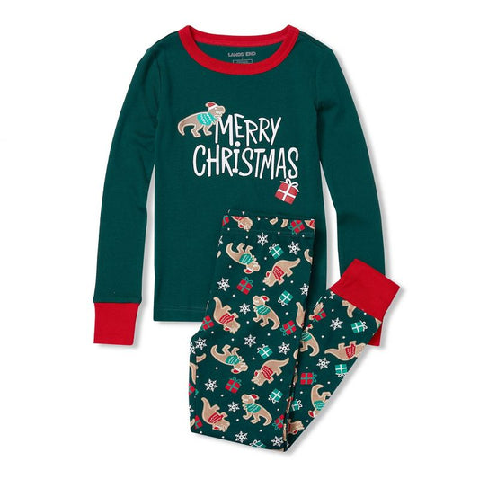 Lands' End Kids Pattern Snug Fit Pajama Set (Part 3)