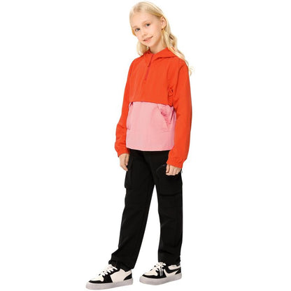 Kids Lightweight Packable Rain Jacket Waterproof Hooded Raincoats Windproof for Boys and Girls