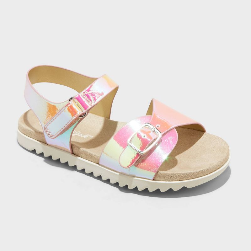 Toddler Girls' Reagan Footbed Sandals - Cat & Jack™