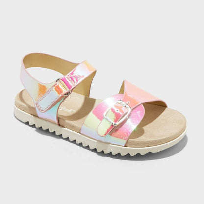 Toddler Girls' Reagan Footbed Sandals - Cat & Jack™