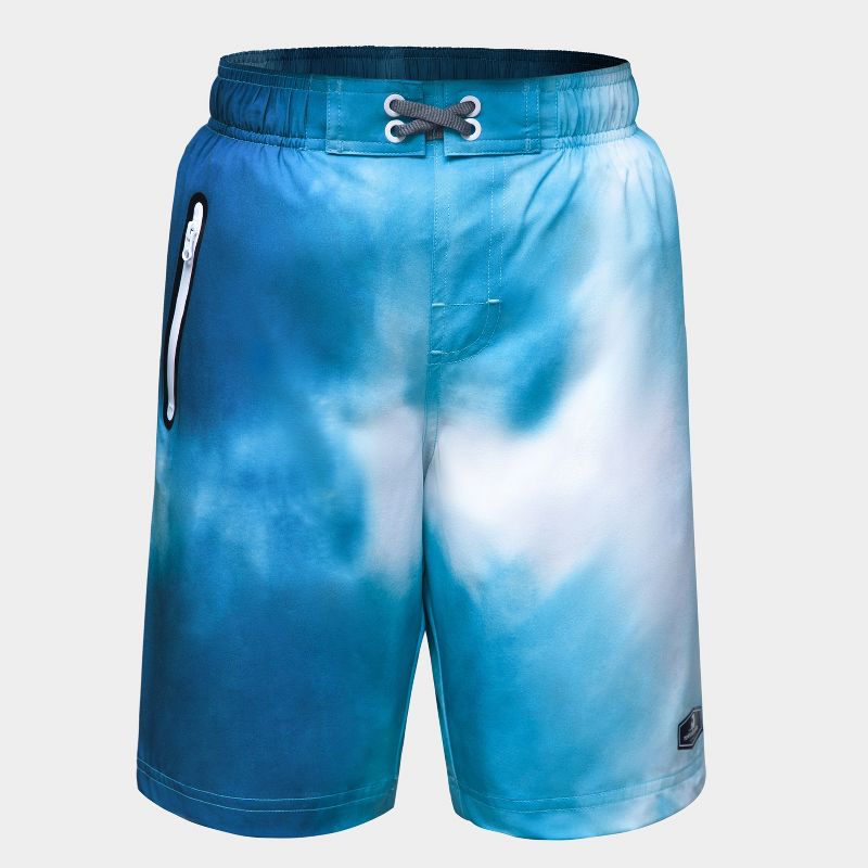 Rokka&Rolla Boys' 4-Way Stretch Board Swim Trunks
