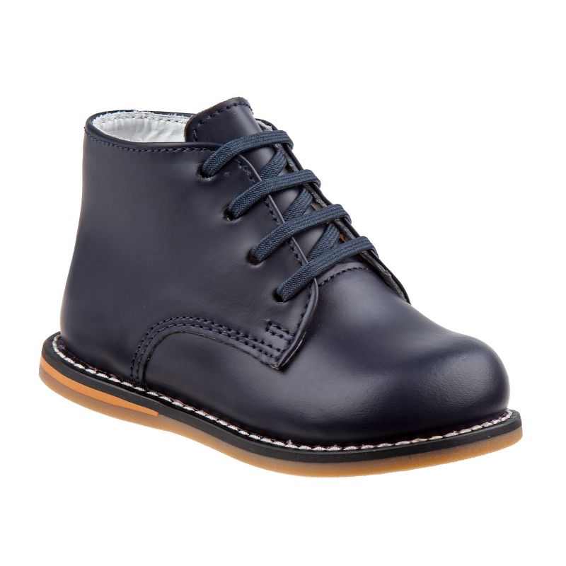 Josmo Logan Toddler Leather Boys/Girls Non-Slip First Walker Baby Shoes