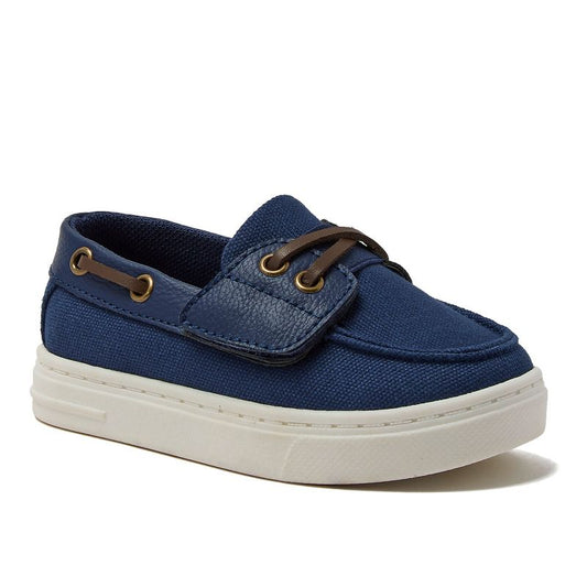 Lands' End Toddlers Canvas Easy On Boat Shoes