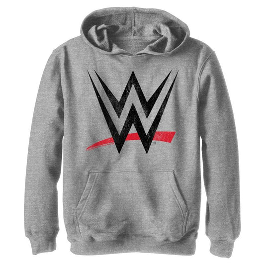 Boys WWE Classic Black Logo Lightweight Hoodie