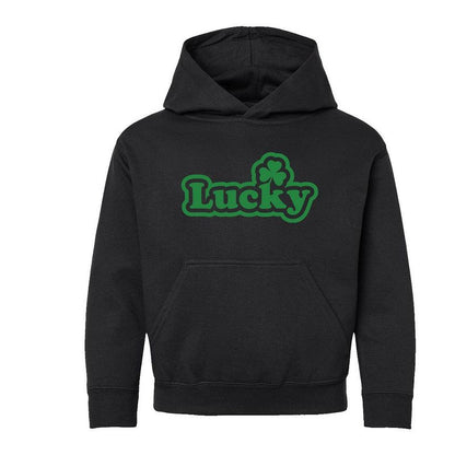 هودي جرافيكي للشباب من Juniper Shop Lucky Bold