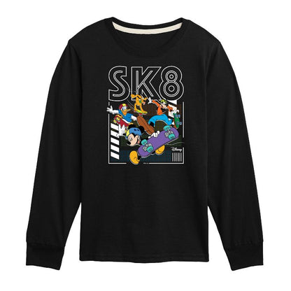 Boys' - Disney - Standard Sports Long Sleeve Graphic T-Shirt