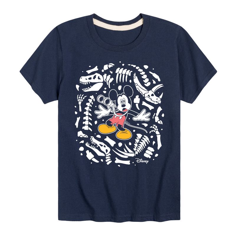 Boys' - Disney - Mickey Mouse Short Sleeve Graphic T-Shirt