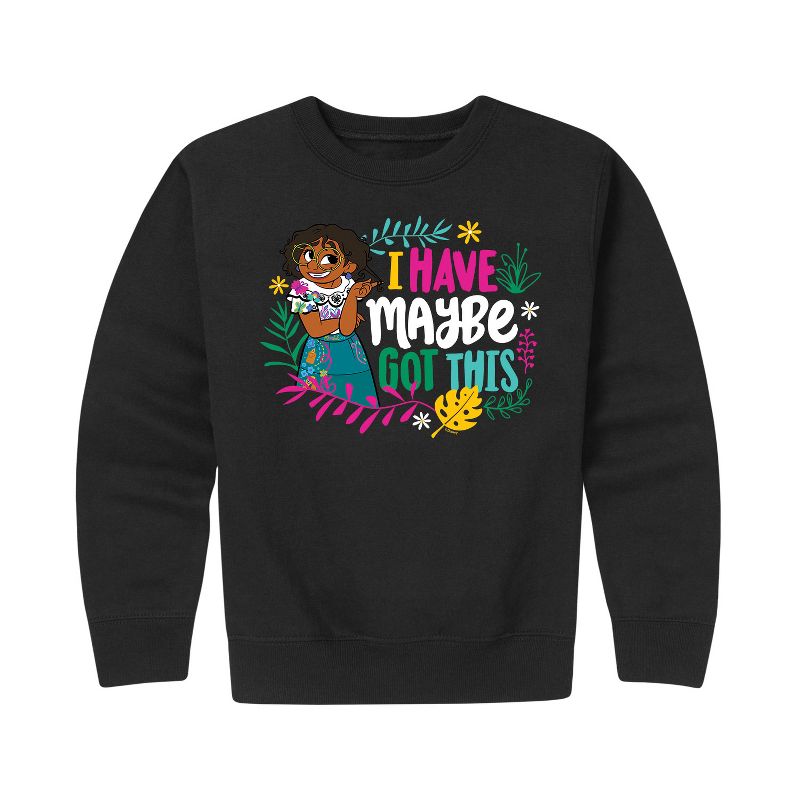 Boys' - Encanto -  Graphic Long Sleeve Fleece Sweatshirt