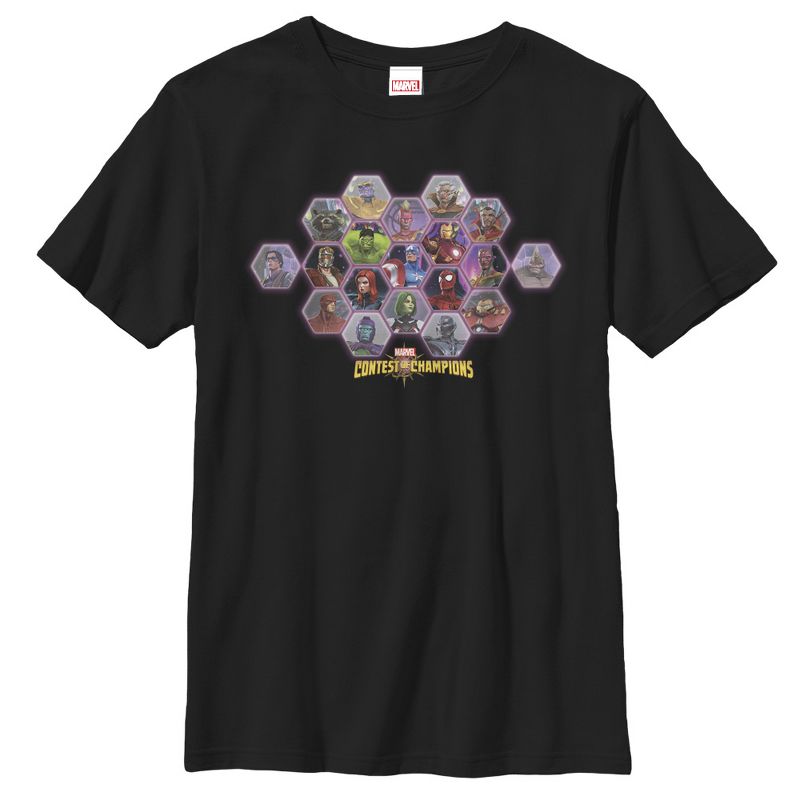 Boy's Marvel Contest of Champions Honeycomb T-Shirt