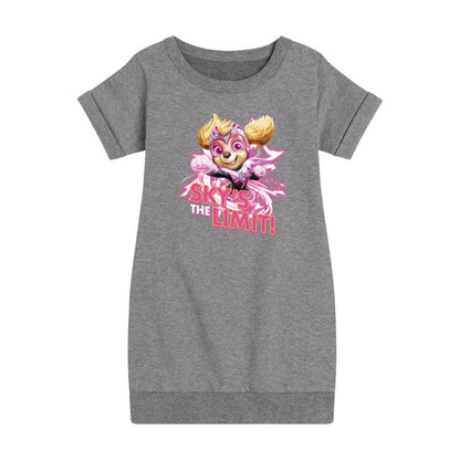 Girls' - Paw Patrol - Skys The Limit Graphic Short Sleeve Fleece Dress