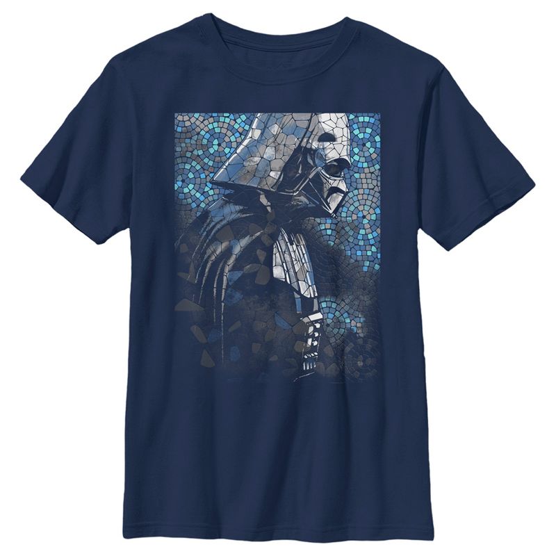 Boy's Star Wars: Revenge of the Sith Darth Vader Tile Mosaic T-Shirt