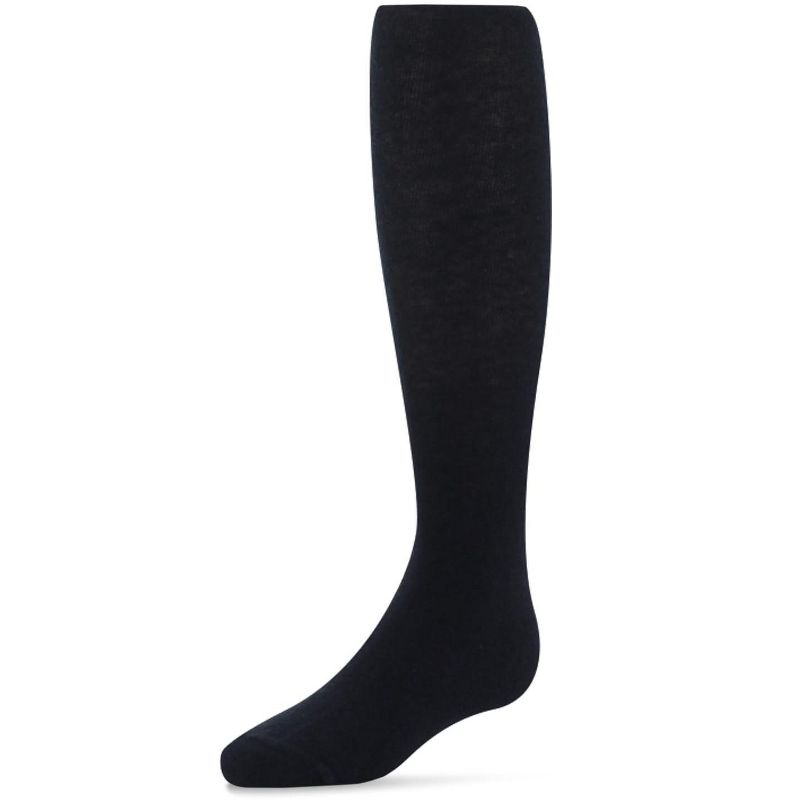 Memoi Solid Cotton Girls Sweater Tights