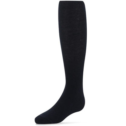 Memoi Solid Cotton Girls Sweater Tights