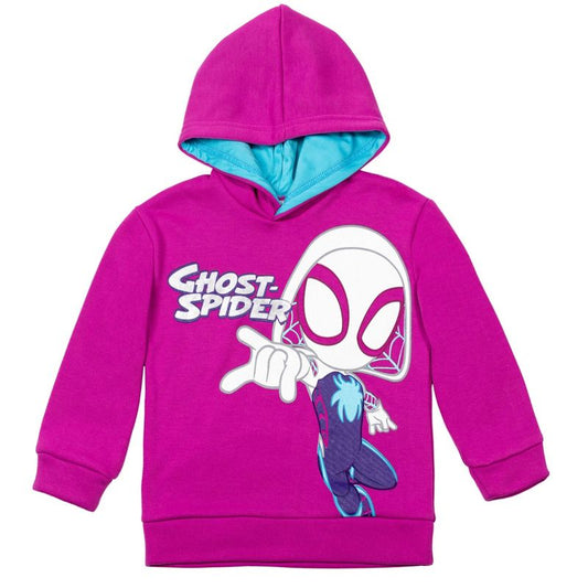 Marvel Spidey and His Amazing Friends Ghost-Spider Girls Pullover Hoodie Little Kid