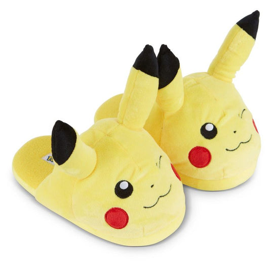 Boys Pokemon Pikachu Costume Slippers - Gotta Catch Em All - Official Pokemon Slippers
