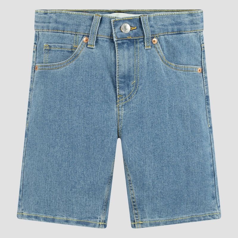 شورت جينز ضيق "فوق الركبة" للأولاد من Levi's®