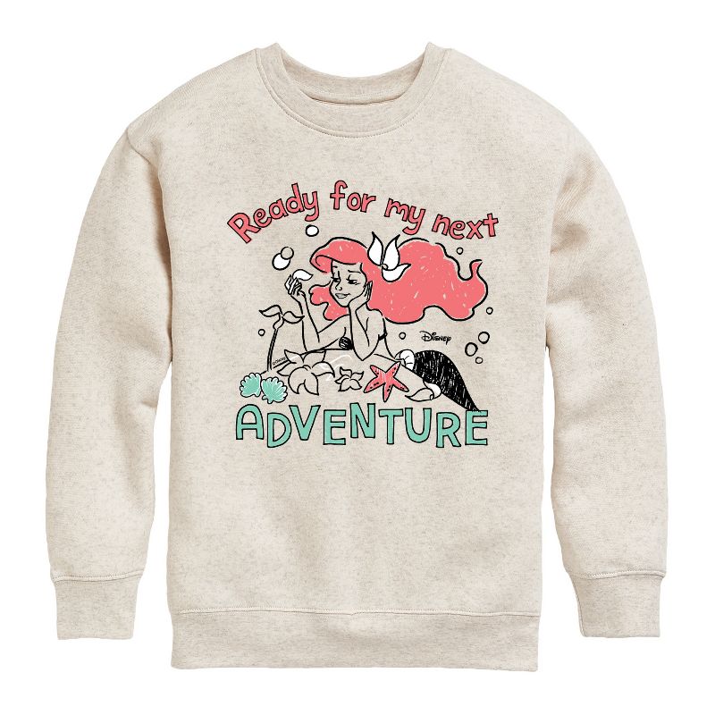 Boys' - Disney - Next Adventure Graphic Long Sleeve Fleece Sweatshirt