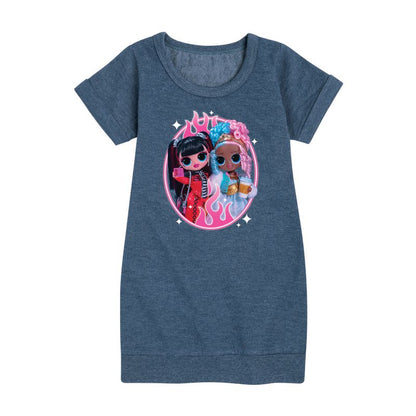 فستان صوف بأكمام قصيرة من مجموعة "لول سربرايز" للفتيات