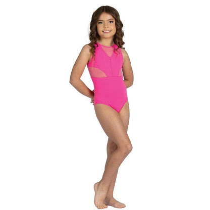 لباس رقص للبنات من Danz N Motion 24129C-Scout Mesh Inserts بألوان متعددة
