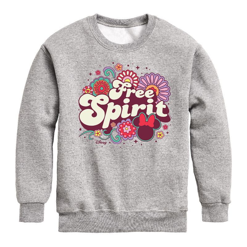 Boys' - Disney - Mickey & Friends Graphic Long Sleeve Fleece Sweatshirt