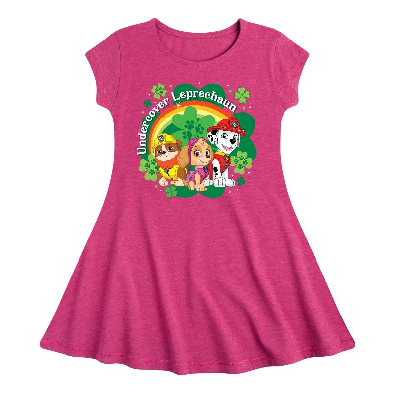 Girls' - Nickelodeon - Paw Patrol Fit & Flair Cap Sleeve Dress
