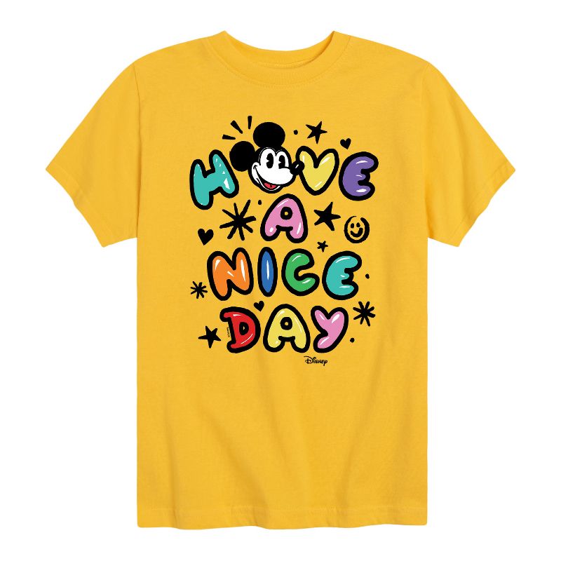 Boys' - Disney - Mickey Mouse Short Sleeve Graphic T-Shirt