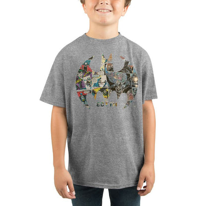 Youth Boys Batman 80th Anniversary Short-Sleeve T-Shirt
