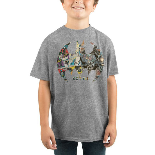 Youth Boys Batman 80th Anniversary Short-Sleeve T-Shirt