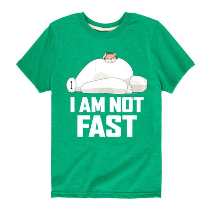 Boys' - Disney - Baymax I Am Not Fast Short Sleeve Graphic T-Shirt