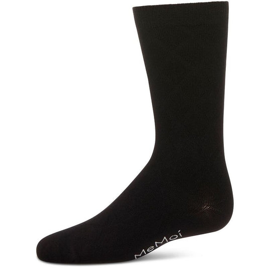 Memoi Boys' Diamond Rayon from Bamboo Crew Socks