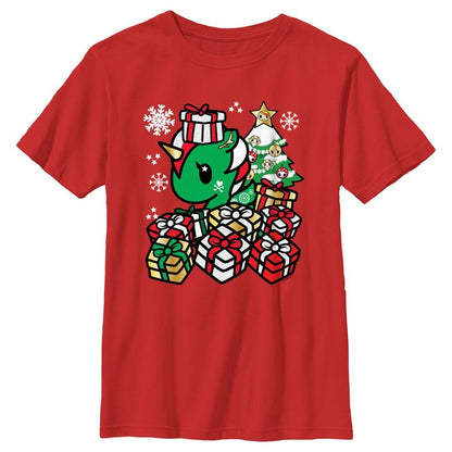 تي شيرت يونيكورنو من توكيدوكي كريسماس هوم للأولاد