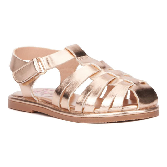 Olivia Miller Girl's Magical Toddler Ankle Strap Sandals