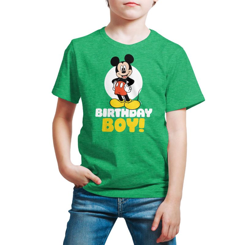 Boys' - Disney - Birthday Boy Spotlight Short Sleeve Graphic T-Shirt