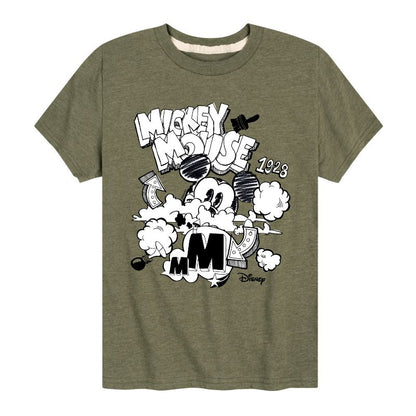 Boys' - Disney - Mickey Mouse Short Sleeve Graphic T-Shirt