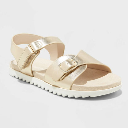 Toddler Girls' Reagan Footbed Sandals - Cat & Jack™