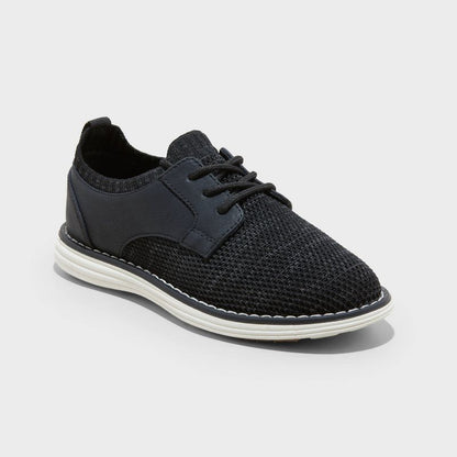 Kids' Elijah Knit Dress Shoes - Cat & Jack™ Black