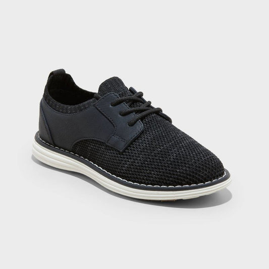 Kids' Elijah Knit Dress Shoes - Cat & Jack™ Black