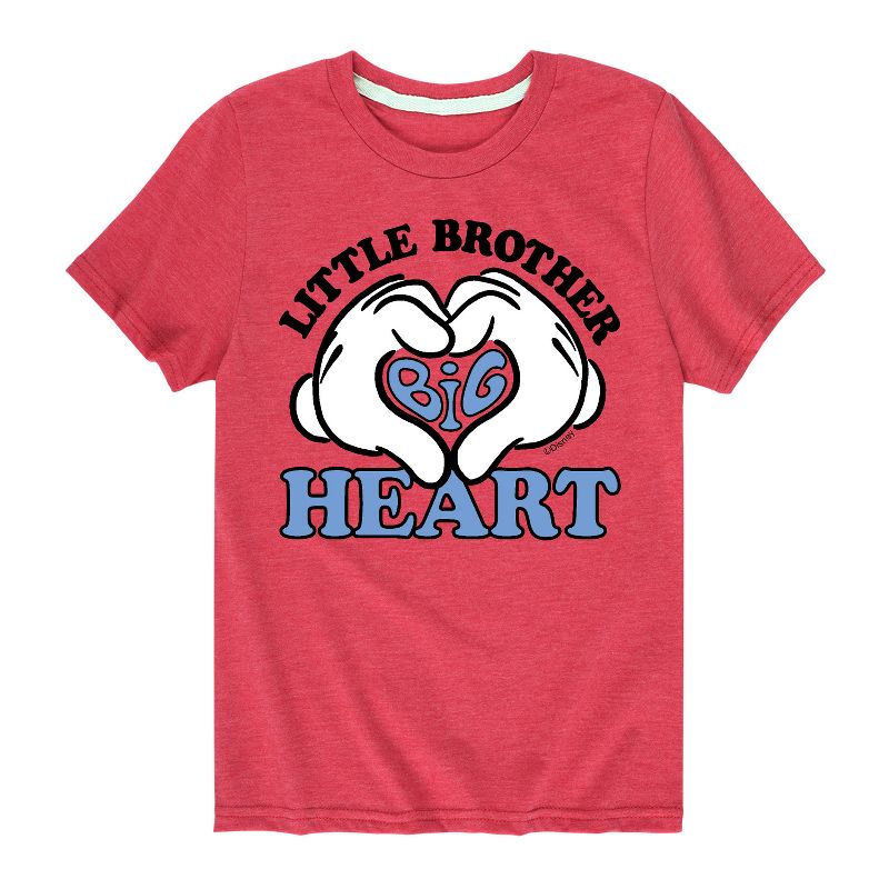 Boys' - Disney - Little Brother Big Heart Short Sleeve Graphic T-Shirt
