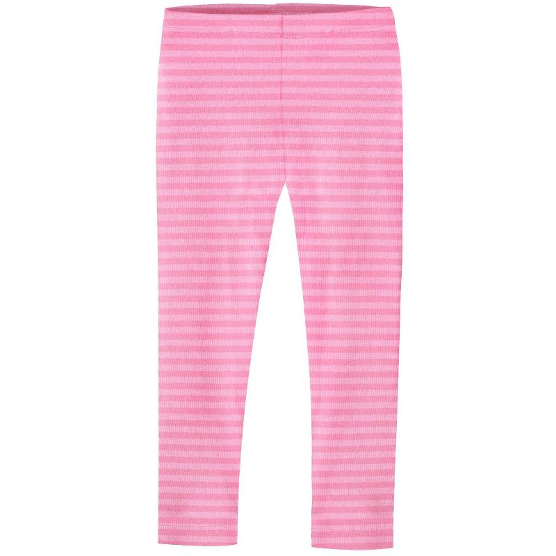 City Threads USA-Made Girls Soft Stripe Leggings