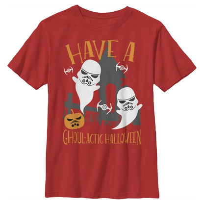 Boy's Star Wars Ghoulactic Halloween Stormtrooper T-Shirt