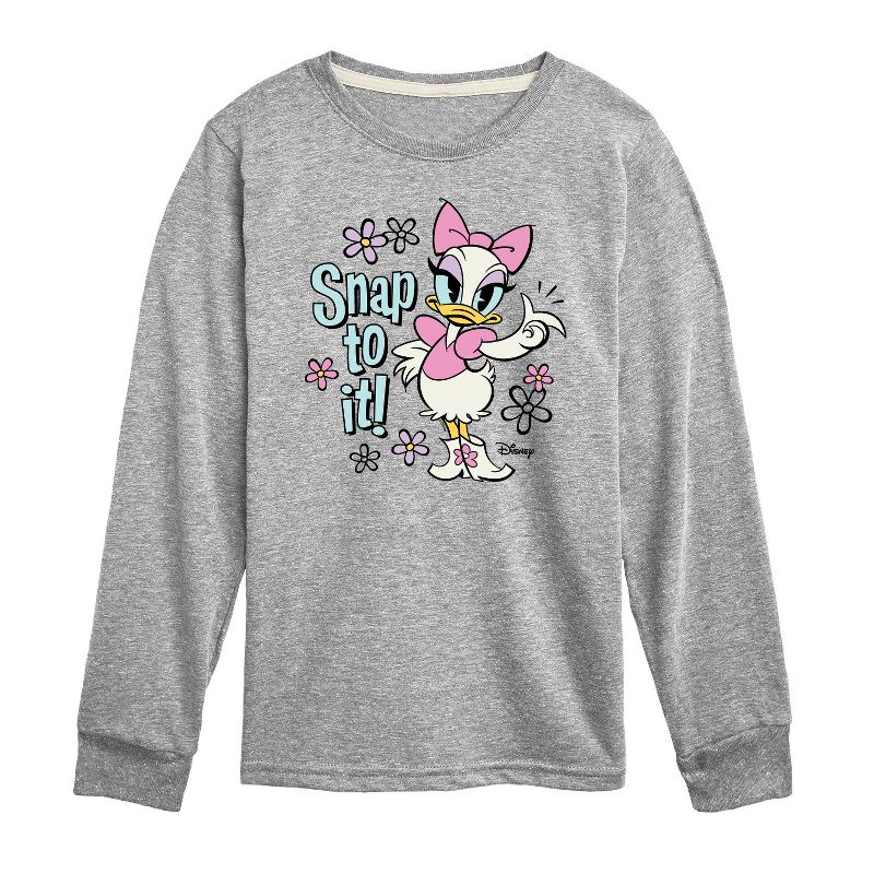 Boys' - Disney - Daisy Duck Long Sleeve Graphic T-Shirt