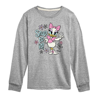 Boys' - Disney - Daisy Duck Long Sleeve Graphic T-Shirt