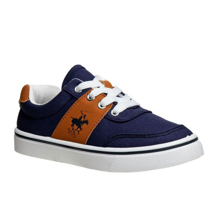 Beverly Hills Polo Club Boys Casual Slip-on Canvas Sneakers Shoes
