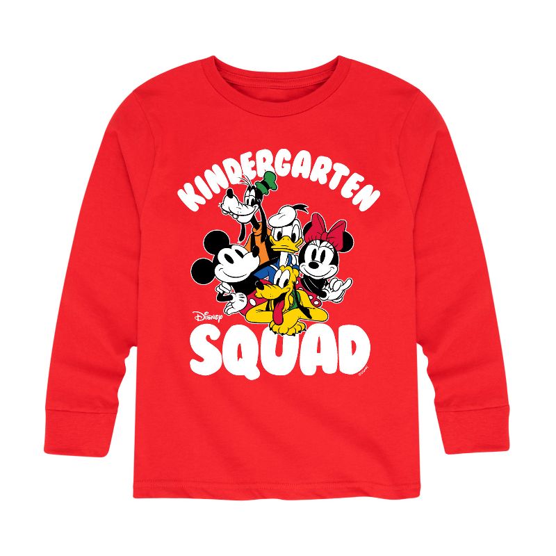 Boys' - Disney - Kindergarten Squad Long Sleeve Graphic T-Shirt