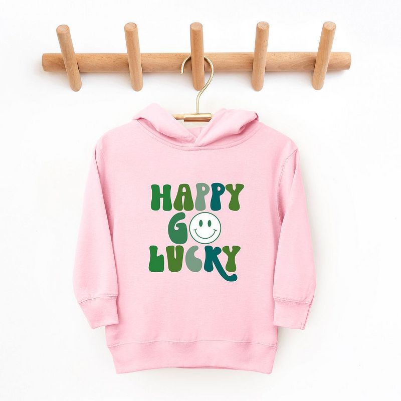 The Juniper Shop Happy Go Lucky Smiley Face Toddler Graphic Hoodie