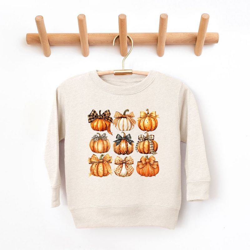 سويت شيرت جرافيكي ناعم للغاية للشباب من Juniper Shop Coquette Fall Pumpkin Chart