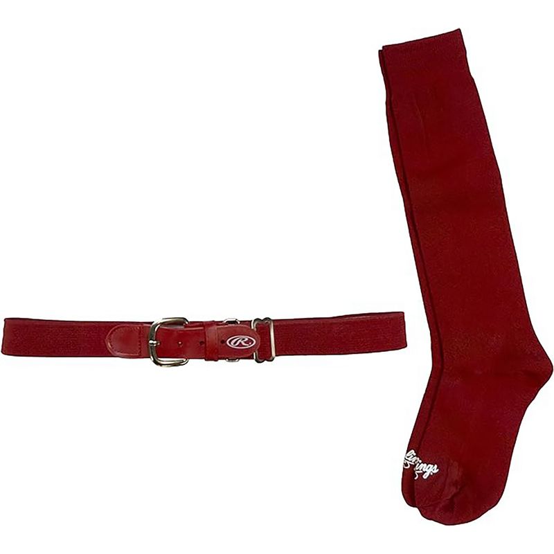 Rawlings Baseball/Softball Belt and Socks Combo Set