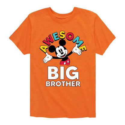 Boys' - Disney - Awesome Big Brother Short Sleeve Graphic T-Shirt