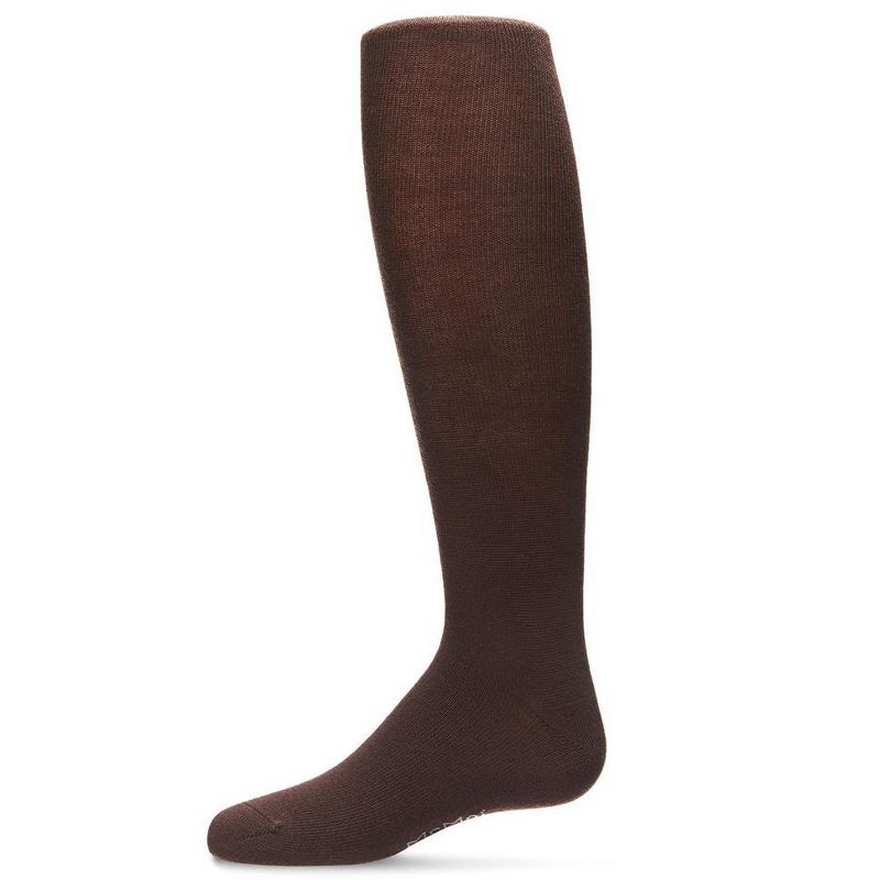 Memoi Girls' Soft Pima Cotton Opaque Tights