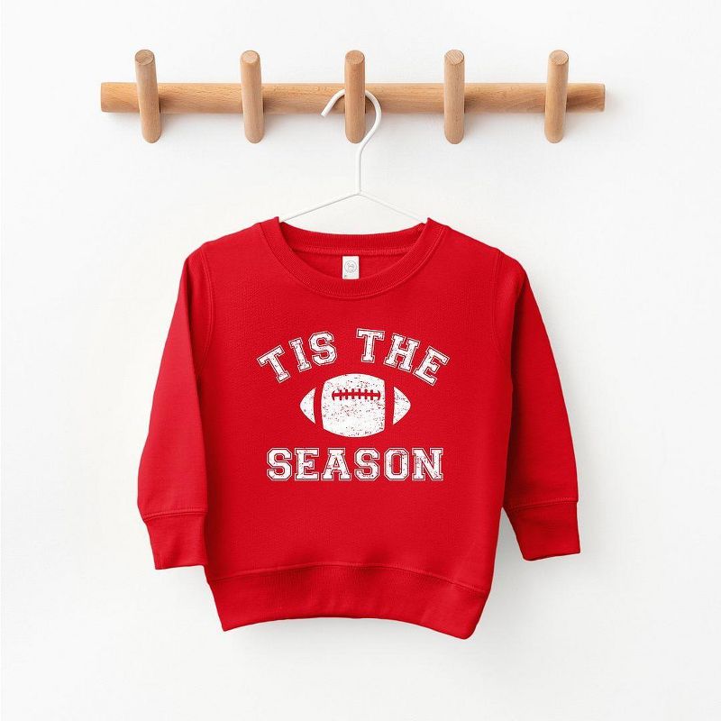 The Juniper Shop Tis The Season Football Toddler Graphic Sweatshirt
